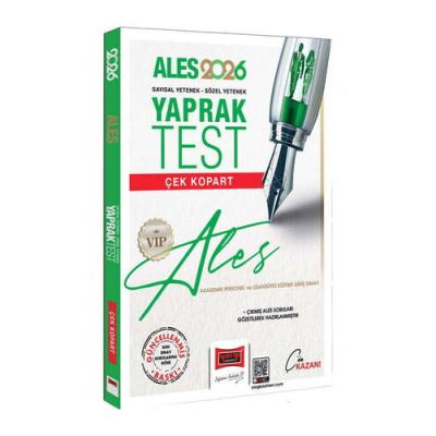 Yargı Yayınları 2026 ALES VIP Sayısal-Sözel Yetenek Çek Kopart Yaprak Test