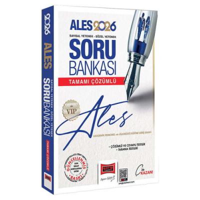 Yargı Yayınları 2026 ALES VIP Sayısal-Sözel Yetenek Tamamı Çözümlü Soru Bankası