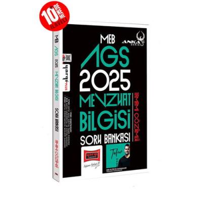 Yargı Yayınları 2025 MEB-AGS Anka Serisi Mevzuat Bilgisi Tamamı Çözümlü Soru Bankası (10 Deneme İlaveli)