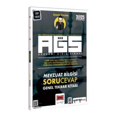 Yargı Yayınları 2025 MEB-AGS Mevzuat Bilgisi Soru-Cevap Genel Tekrar Kitabı (Özgür Özkınık)