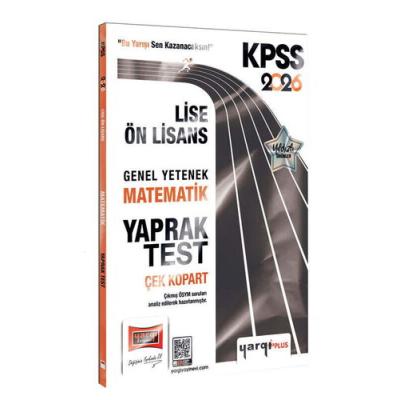 Yargı Yayınları 2026 KPSS Lise-Ön Lisans Genel Yetenek Matematik Çek Kopart Yaprak Test