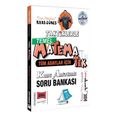 Yargı Yayınları Tüm Adaylar İçin Taktiklerle Temel Matematik Konu Anlatımlı Soru Bankası (İlyas Güneş)