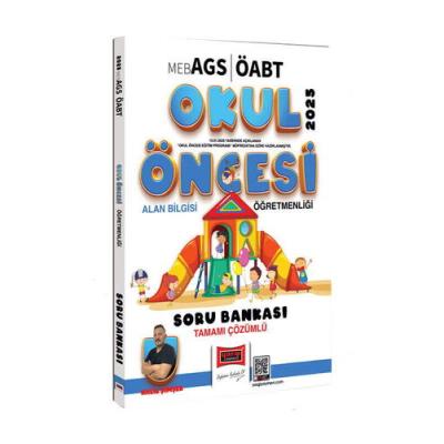 Yargı Yayınları 2025 MEB-AGS ÖABT Okul Öncesi Alan Bilgisi Öğretmenliği Tamamı Çözümlü Soru Bankası (Halil Şimşek)