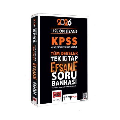 Yargı Yayınları 2026 KPSS Lise Ön Lisans GK-GY Tüm Dersler Tek Kitap Efsane Soru Bankası