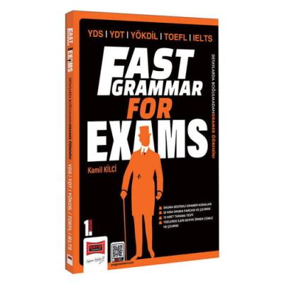 Yargı Yayınları YDS YDT YÖKDİL TOEFL IELTS Fast Grammar For Exams