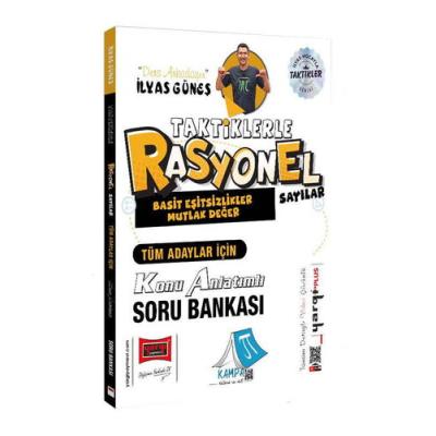 Yargı Yayınları Tüm Adaylar İçin Taktiklerle Rasyonel Sayılar Konu Anlatımlı Soru Bankası (İlyas Güneş)