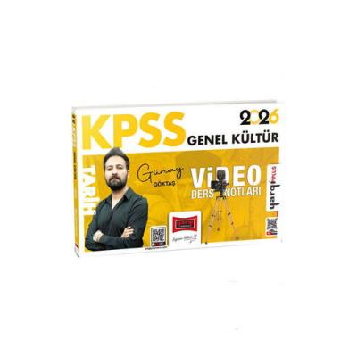 Yargı Yayınları 2026 KPSS Genel Kültür Tarih Video Ders Notları (Günay Göktaş)