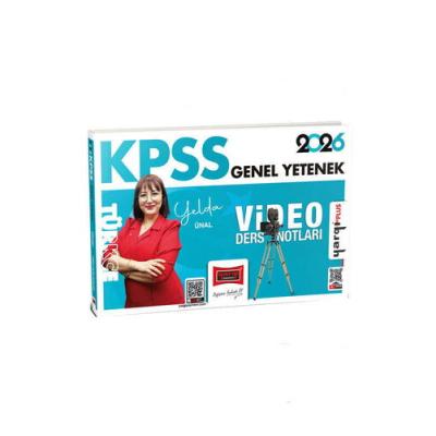 Yargı Yayınları 2026 KPSS Genel Yetenek Türkçe Video Ders Notları (Yelda Ünal)