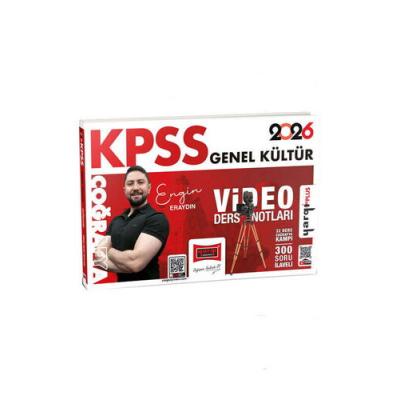 Yargı Yayınları 2026 KPSS Genel Kültür Coğrafya Video Ders Notları (Engin Eraydın)