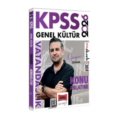 Yargı Yayınları 2026 KPSS Genel Kültür Vatandaşlık Konu Anlatımı (Özgür Özkınık)