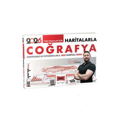 Yargı Yayınları 2026 Tüm Sınavlar İçin Haritalarla Coğrafya Grafiklerle ve Fotoğraflarla 400 Haritalı Soru (Engin Eraydın)