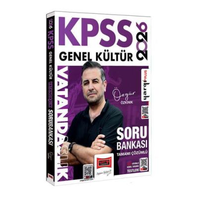 Yargı Yayınları 2026 KPSS Genel Kültür Tamamı Çözümlü Vatandaşlık Soru Bankası (Özgür Özkınık)