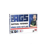 Yargı Yayınları 2026 MEB-AGS Öğretmen Adayları İçin Sayısal Yetenek Video Ders Notları (İlyas Güneş)
