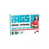 Yargı Yayınları 2026 MEB-AGS Öğretmen Adayları İçin Sözel Yetenek Video Ders Notları (Yelda Ünal)