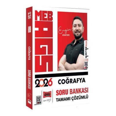 Yargı Yayınları 2026 MEB-AGS Tamamı Çözümlü Coğrafya Soru Bankası (Engin Eraydın)