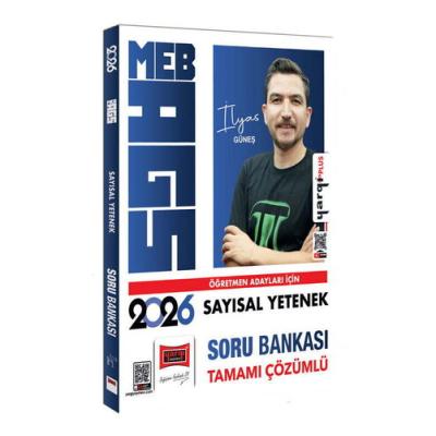 Yargı Yayınları 2026 MEB-AGS Öğretmen Adayları İçin Tamamı Çözümlü Sayısal Soru Bankası (İlyas Güneş)