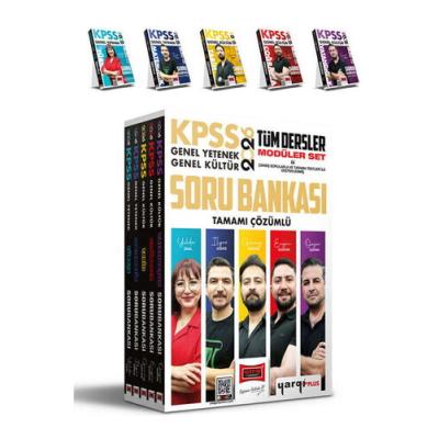 Yargı Yayınları 2026 KPSS Genel Yetenek Genel Kültür Tüm Dersler Tamamı Çözümlü Modüler Soru Bankası Seti (5 Kitap)
