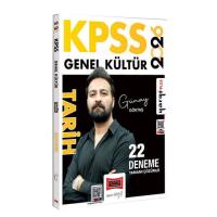 Yargı Yayınları 2026 KPSS Genel Kültür Tamamı Çözümlü Tarih 22 Deneme (Günay Göktaş)