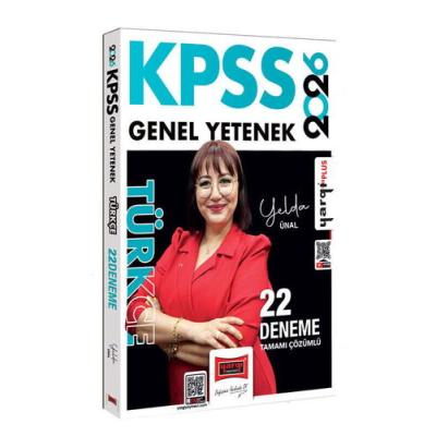 Yargı Yayınları 2026 KPSS Genel Yetenek Tamamı Çözümlü Türkçe 22 Deneme (Yelda Ünal)