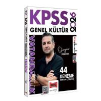 Yargı Yayınları 2026 KPSS Genel Kültür Tamamı Çözümlü Vatandaşlık 44 Deneme (Özgür Özkınık)