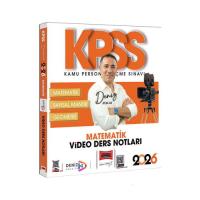 Yargı Yayınları 2026 KPSS Genel Yetenek Matematik Video Ders Notları (Deniz Atalay)
