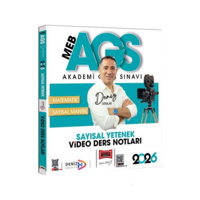 Yargı Yayınları 2026 MEB-AGS Sayısal Yetenek Video Ders Notları (Deniz Atalay)