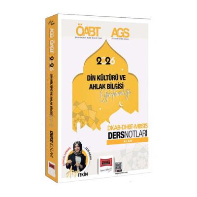 Yargı Yayınları 2026 MEB-AGS DKAB-DHBT-MBSTS Din Kültürü ve Ahlak Bilgisi Öğretmenliği Video Ders Notları (Asya Tekin)