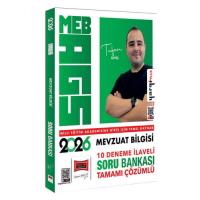 Yargı Yayınları 2026 MEB-AGS Mevzuat Bilgisi 10 Deneme İlaveli Tamamı Çözümlü Soru Bankası (Tufan Genç)