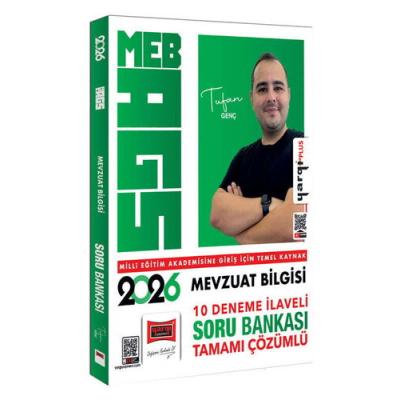 Yargı Yayınları 2026 MEB-AGS Mevzuat Bilgisi 10 Deneme İlaveli Tamamı Çözümlü Soru Bankası (Tufan Genç)