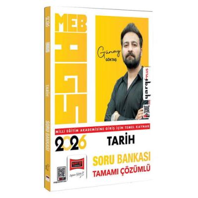 Yargı Yayınları 2026 MEB-AGS Tamamı Çözümlü Tarih Soru Bankası (Günay Göktaş)