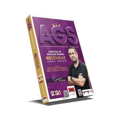 Yargı Yayınnları 2026 MEB-AGS Anayasa ve Mevzuat Bilgisi Tamamı Çözümlü 40 Deneme