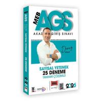 Yargı Yayınları 2026 MEB-AGS Sayısal Yetenek Tamamı Çözümlü 25 Deneme (Deniz Atalay)