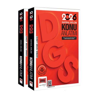 Yargı Yayınları 2026 DGS Sayısal-Sözel Yetenek Konu Anlatımlı Modüler Set (2 Cilt)