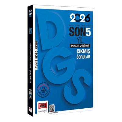 Yargı Yayınları 2026 DGS Sayısal-Sözel Yetenek Son 5 Yıl Çıkmış Sorular