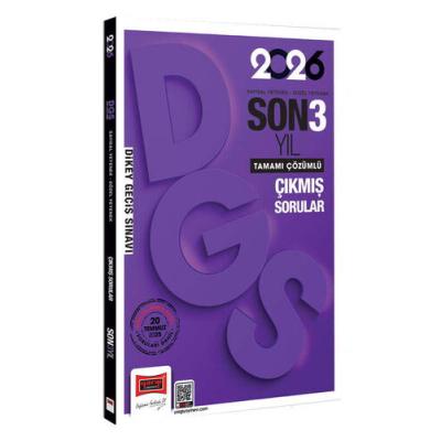 Yargı Yayınları 2026 DGS Sayısal-Sözel Yetenek Son 3 Yıl Çıkmış Sorular