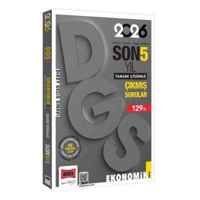 Yargı Yayınları 2026 DGS Sayısal-Sözel Yetenek Son 5 Yıl Çıkmış Sorular (Ekonomik Baskı)