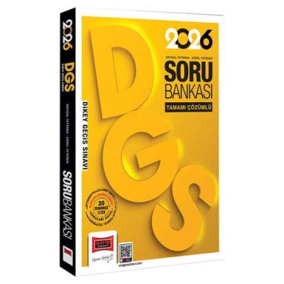 Yargı Yayınları 2026 DGS Sayısal-Sözel Yetenek Tamamı Çözümlü Soru Bankası