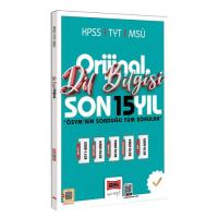 Yargı Yayınları 2026 KPSS TYT MSÜ Orijinal Dil Bilgisi Son 15 Yıl Çıkmış Sorular