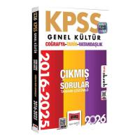Yargı Yayınları 2026 KPSS Genel Kültür Tarih-Coğrafya-Vatandaşlık 2016-2026 Konu Konu Tamamı Çözümlü Çıkmış Sorular