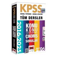 Yargı Yayınları 2026 KPSS GK-GY Tüm Dersler Tamamı Çözümlü 10 Yıl Çıkmış Sorular (2016-2025)