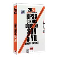 Yargı Yayınları 2026 KPSS GK-GY Tüm Dersler Tamamı Çözümlü Son 5 Yıl Çıkmış Sorular