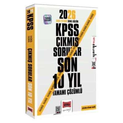 Yargı Yayınları 2026 KPSS GK-GY Tüm Dersler Tamamı Çözümlü Son 10 Yıl Çıkmış Sorular