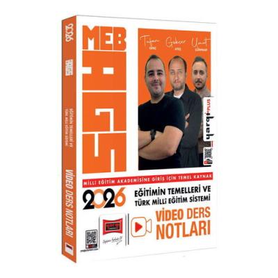Yargı Yayınları 2026 MEB-AGS Eğitimin Temelleri ve Türk Milli Eğitim Sistemi Video Ders Notları