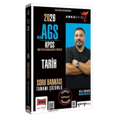 Yargı Yayınları 2026 Anka Ekibi MEB-AGS KPSS Tüm Ösym Sınavlarına Yönelik Tarih Tamamı Çözümlü Soru Bankası