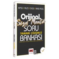 Yargı Yayınları KPSS ALES DGS MEB-AGS Orijinal Sözel Mantık Tamamı Çözümlü Soru Bankası