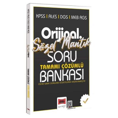 Yargı Yayınları KPSS ALES DGS MEB-AGS Orijinal Sözel Mantık Tamamı Çözümlü Soru Bankası