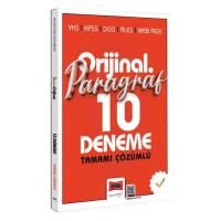 Yargı Yayınları YKS KPSS DGS ALES MEB-AGS Orijinal Paragraf Tamamı Çözümlü 10 Deneme
