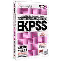 Yargı Yayınları 2026 Zihinsel Engelli Adaylar İçin E KPSS GK-GY Tüm Dersler (2016-2024) Çıkmış Sorular Kitabı