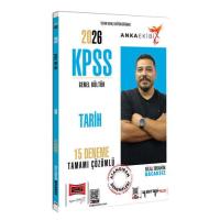 Yargı Yayınları 2026 KPSS Genel Kültür Anka Ekibi Tarih Tamamı Çözümlü 15 Deneme