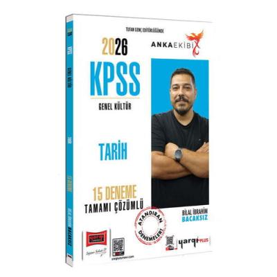 Yargı Yayınları 2026 KPSS Genel Kültür Anka Ekibi Tarih Tamamı Çözümlü 15 Deneme